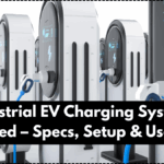 Industrial EV Charging Systems Launched – Specs, Setup & Use Cases