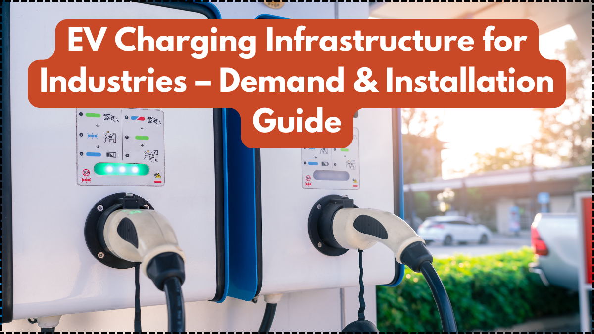 EV Charging Infrastructure for Industries – Demand & Installation Guide