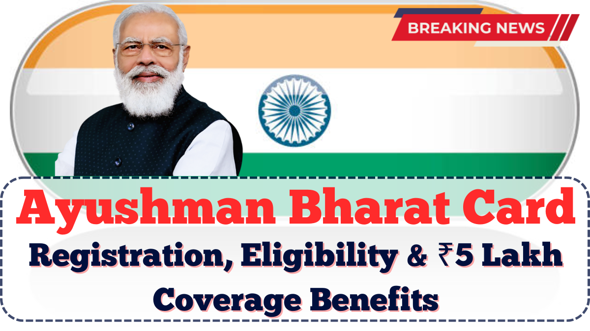 Ayushman Bharat Card 2025: Registration, Eligibility & ₹5 Lakh Coverage Benefits
