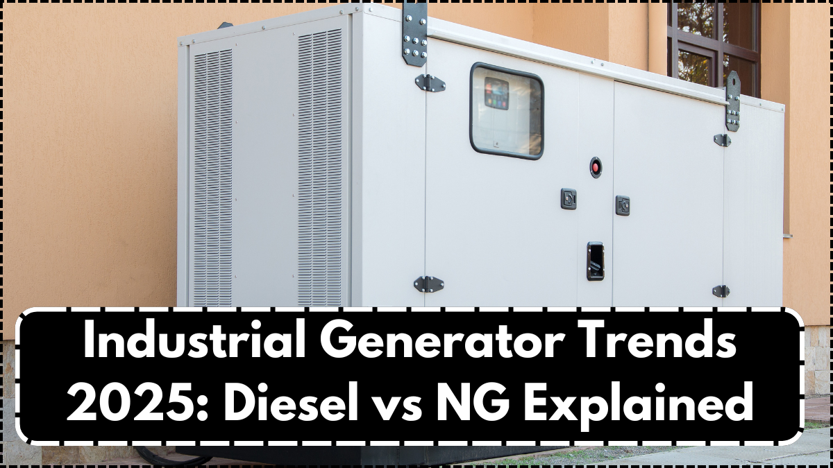 Industrial Generator Trends 2025: Diesel vs NG Explained