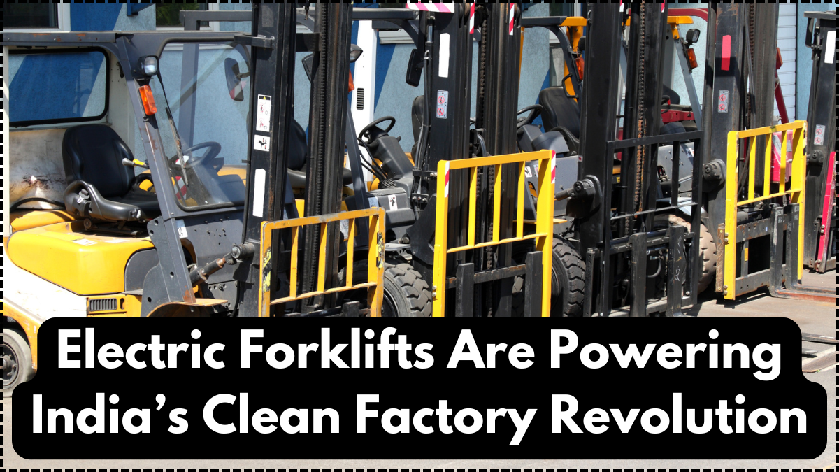 Electric Forklifts Are Powering India’s Clean Factory Revolution