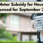 Smart Meter Subsidy for Households Announced for September 2025