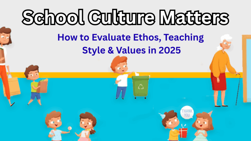 School Culture Matters – How to Evaluate Ethos, Teaching Style & Values in 2025