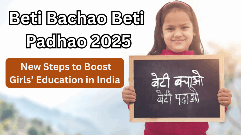 Beti Bachao Beti Padhao 2025: New Steps to Boost Girls’ Education in India