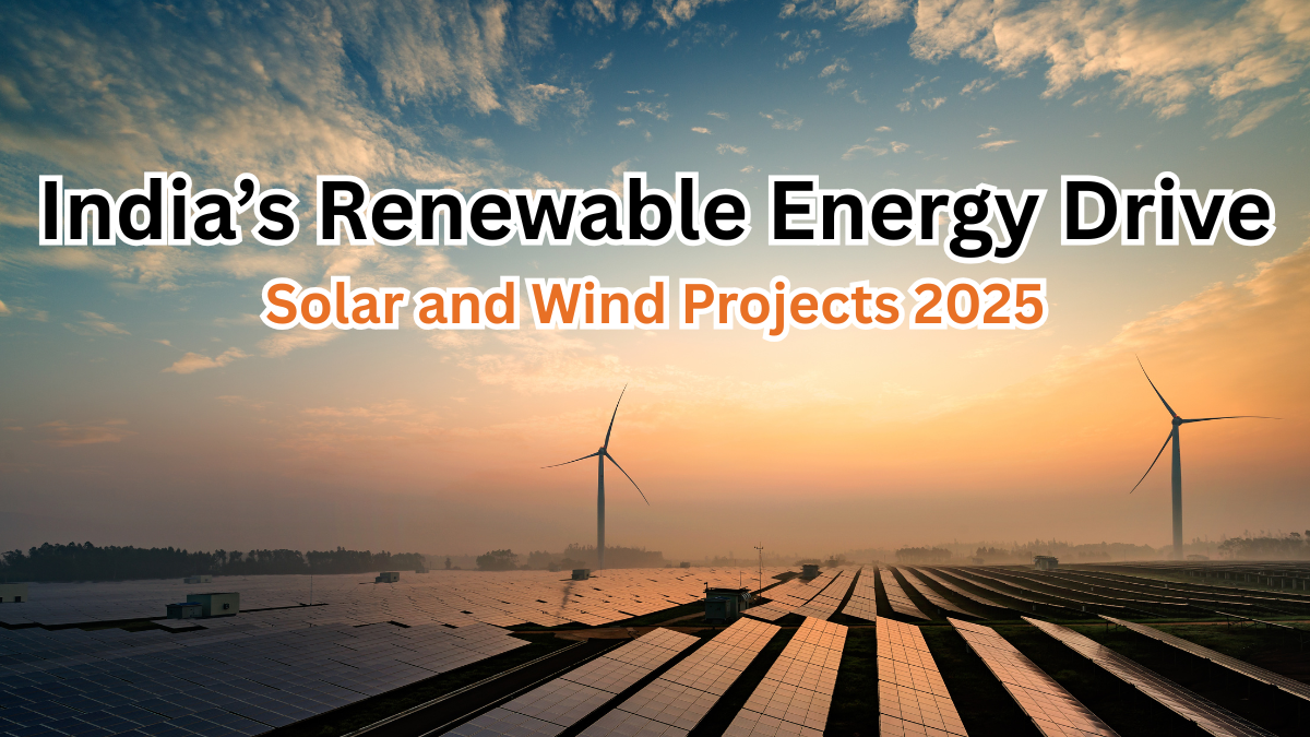 India’s Renewable Energy Drive – Solar and Wind Projects 2025