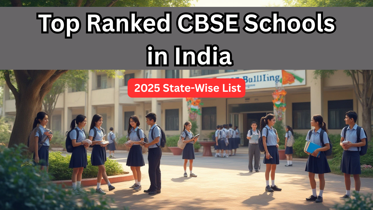 Top Ranked CBSE Schools in India – 2025 State-Wise List