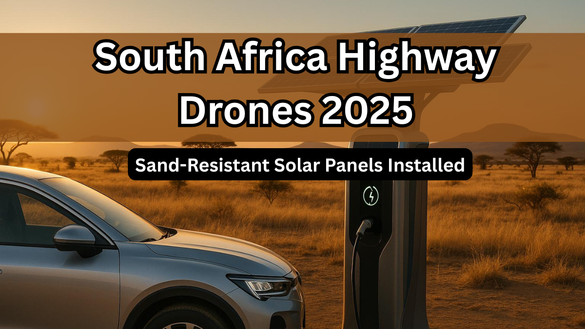 South Africa 2025 Desert EV Charging Stations – Sand-Resistant Solar Panels Installed