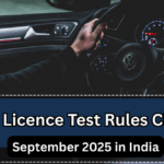 Driving Licence Test Rules to Change from September 2025 in India