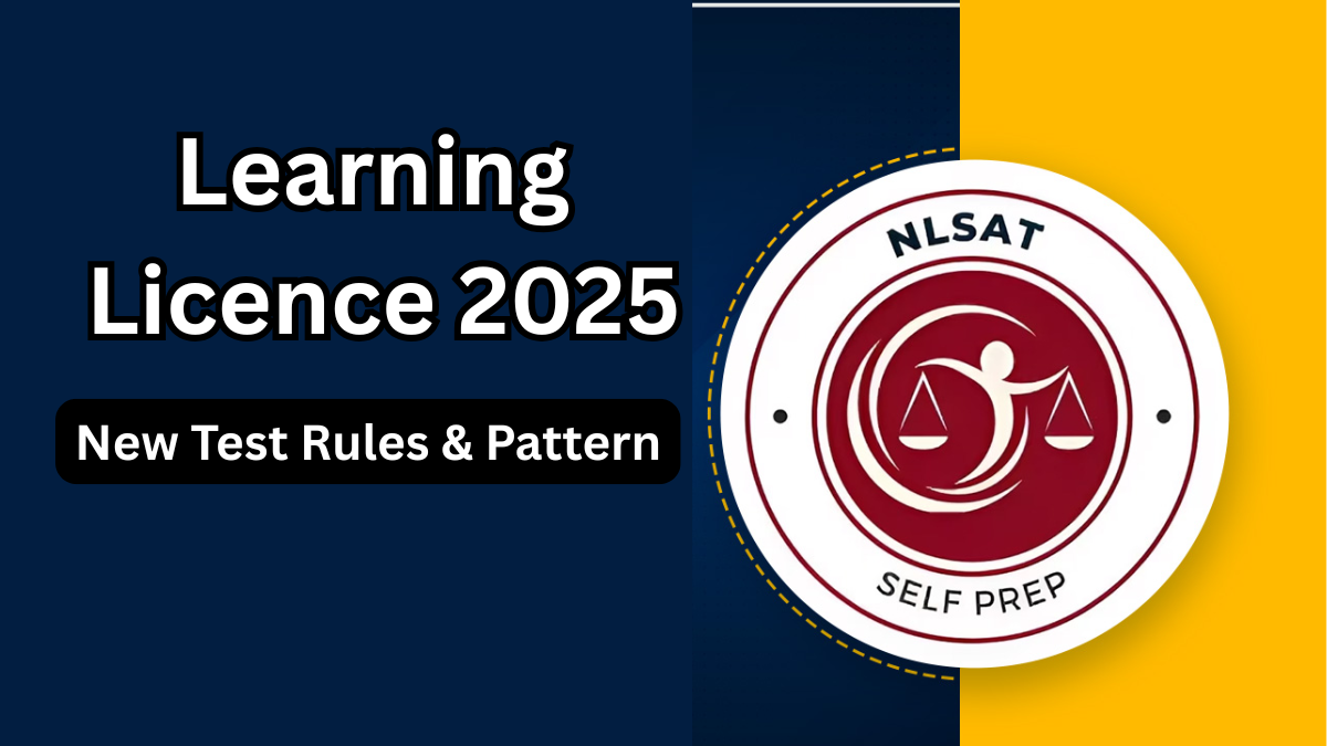 Learning Licence 2025 – New Test Rules & Pattern