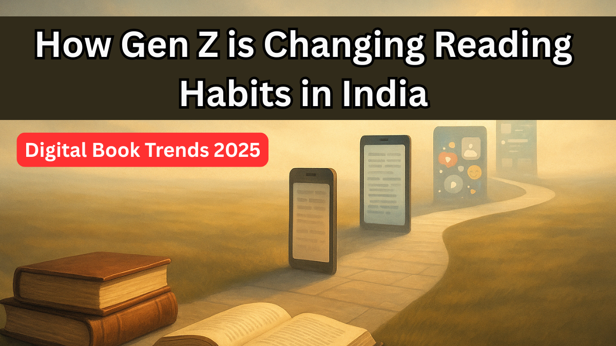 How Gen Z is Changing Reading Habits in India – Digital Book Trends 2025